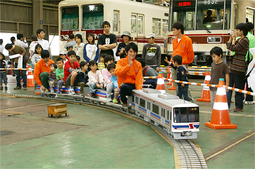 新京成ミニ電車（8900形）乗車会　イメージ