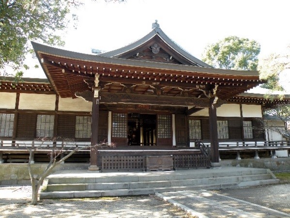 ５３０年の歴史をもつ東漸寺(松戸市)