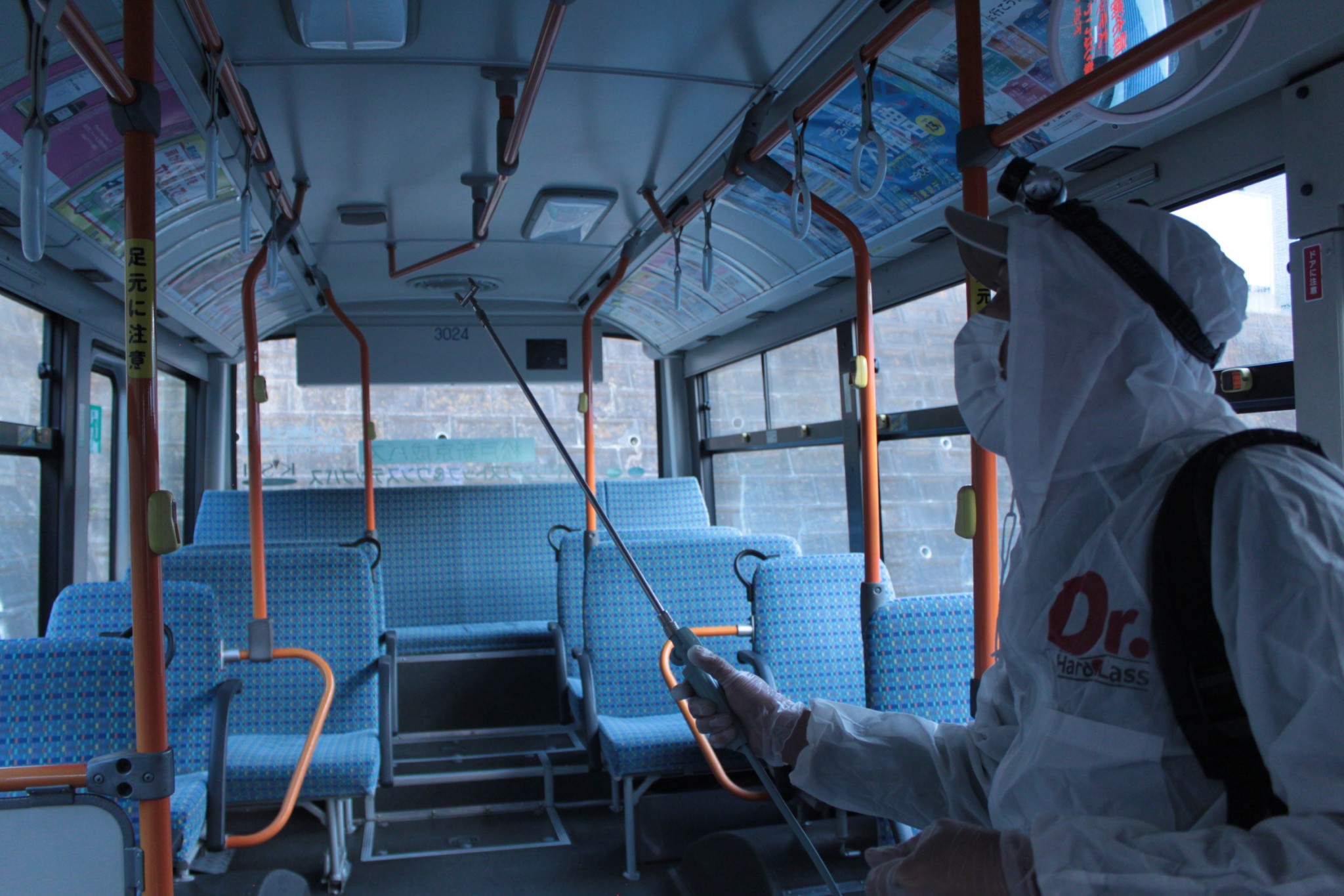 路線バス全車両など108両に抗ウイルス加工を施工 新京成電鉄株式会社
